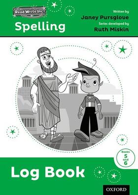 Miskin / Pursglove |  Read Write Inc. Spelling: Log Book 5-6 Pack of 5 | Buch |  Sack Fachmedien