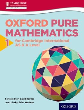 Linsky / Western |  Oxford Pure Mathematics 1 for Cambridge International AS & A Level | Buch |  Sack Fachmedien
