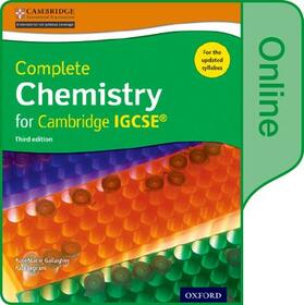 Gallagher / Ingram |  Complete Chemistry for Cambridge IGCSE¿ Online Student Book | Sonstiges |  Sack Fachmedien