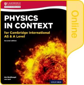 Breithaupt |  Physics in Context for Cambridge International AS & A Level | Sonstiges |  Sack Fachmedien