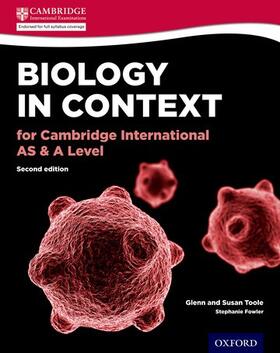 Toole / Toole |  Biology in Context for Cambridge International AS & A level 2nd Edition | Medienkombination |  Sack Fachmedien