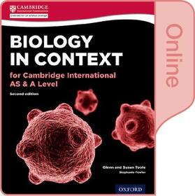 Toole / Fowler |  Biology in Context for Cambridge International AS & A Level | Sonstiges |  Sack Fachmedien