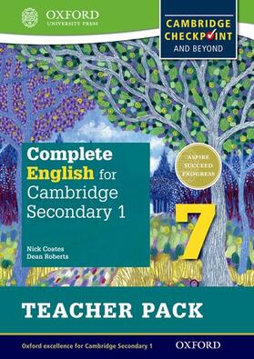 Roberts / Coates |  Complete English for Cambridge Lower Secondary Teacher Pack 7 | Buch |  Sack Fachmedien