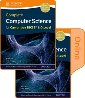 Page / Waters |  Complete Computer Science for Cambridge IGCSE (R) & O Level Print & Online Student Book Pack | Buch |  Sack Fachmedien