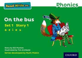 Munton |  Read Write Inc. Phonics: On The Bus (Green Set 1 Storybook 1) | Buch |  Sack Fachmedien