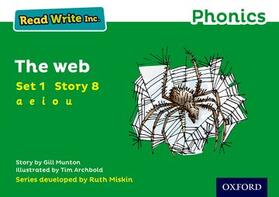 Munton |  Read Write Inc. Phonics: 8 The Web (Green Set 1 Storybook) | Buch |  Sack Fachmedien