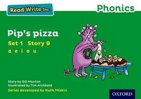 Munton |  Read Write Inc. Phonics: 9 Pip's Pizza (Green Set 1 Storybook) | Buch |  Sack Fachmedien