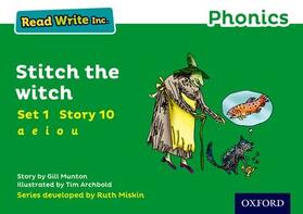 Munton |  Read Write Inc. Phonics: Stitch the Witch (Green Set 1 Storybook 10) | Buch |  Sack Fachmedien