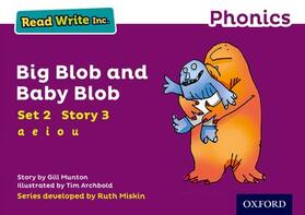 Munton |  Read Write Inc. Phonics: Big Blob and Baby Blob (Purple Set 2 Storybook 3) | Buch |  Sack Fachmedien