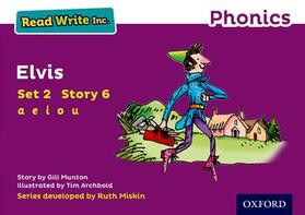 Munton |  Read Write Inc. Phonics: Purple Set 2 Storybook 6 Elvis | Buch |  Sack Fachmedien