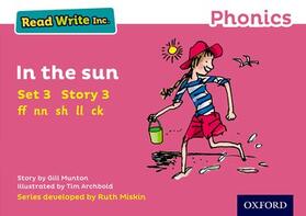 Munton |  Read Write Inc. Phonics: In the Sun (Pink Set 3 Storybook 3) | Buch |  Sack Fachmedien