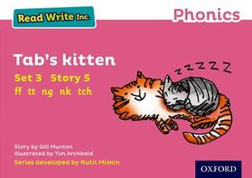 Munton |  Read Write Inc. Phonics: Tab's Kitten (Pink Set 3 Storybook 5) | Buch |  Sack Fachmedien