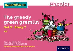 Munton |  Read Write Inc. Phonics: The Greedy Green Gremlin (Pink Set 3 Storybook 7) | Buch |  Sack Fachmedien