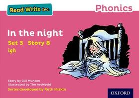 Munton |  Read Write Inc. Phonics: In the Night (Pink Set 3 Storybook 8) | Buch |  Sack Fachmedien