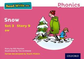 Munton |  Read Write Inc. Phonics: Snow (Pink Set 3 Storybook 9) | Buch |  Sack Fachmedien