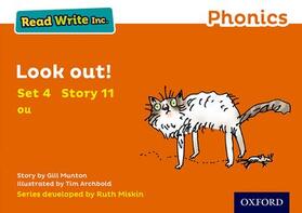Munton |  Read Write Inc. Phonics: Look Out! (Orange Set 4 Storybook 11) | Buch |  Sack Fachmedien