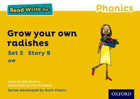 Munton |  Read Write Inc. Phonics: Grow Your Own Radishes (Yellow Set 5 Storybook 9) | Buch |  Sack Fachmedien