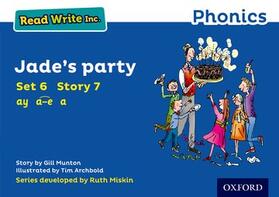 Munton |  Read Write Inc. Phonics: Blue Set 6 Storybook 7 Jade's Party | Buch |  Sack Fachmedien