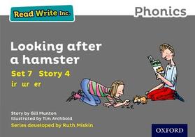Munton |  Read Write Inc. Phonics: Looking After a Hamster (Grey Set 7 Storybook 4) | Buch |  Sack Fachmedien