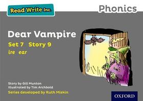Munton |  Read Write Inc. Phonics: Dear Vampire (Grey Set 7 Storybook 9) | Buch |  Sack Fachmedien