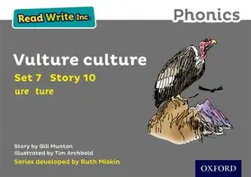 Munton |  Read Write Inc. Phonics: Vulture Culture (Grey Set 7 Storybook 10) | Buch |  Sack Fachmedien