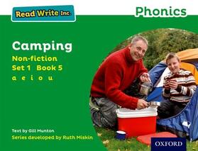 Munton |  Read Write Inc. Phonics: Camping (Green Set 1 Non-fiction 5) | Buch |  Sack Fachmedien