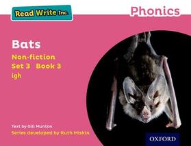 Munton |  Read Write Inc. Phonics: Bats (Pink Set 3 Non-fiction 3) | Buch |  Sack Fachmedien