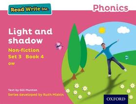 Munton |  Read Write Inc. Phonics: Light and Shadow (Pink Set 3 Non-fiction 4) | Buch |  Sack Fachmedien