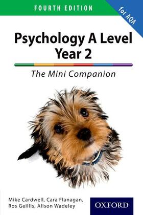 Cardwell / Geillis / Moody |  The Complete Companions for AQA: A Level Year 2 Psychology: The Mini Companion | Buch |  Sack Fachmedien