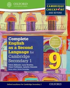 Akhurst / Bowley / Collinson |  Complete English as a Second Language for Cambridge Lower Secondary Student Book 9 | Buch |  Sack Fachmedien