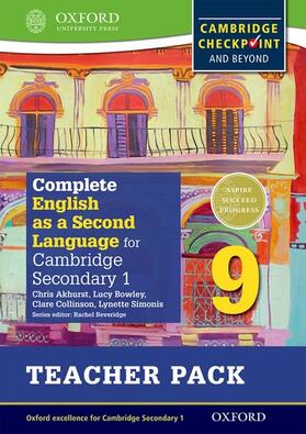 Akhurst / Bowley / Collinson |  Complete English as a Second Language for Cambridge Lower Secondary Teacher Pack 9 | Buch |  Sack Fachmedien
