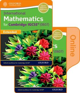 Rayner / Fensom | International Maths for Cambridge IGCSE® | Medienkombination | 978-0-19-837947-8 | sack.de