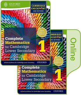 Barton |  Complete Mathematics for Cambridge Lower Secondary Book 1 | Buch |  Sack Fachmedien