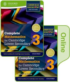 Barton |  Complete Mathematics for Cambridge Lower Secondary Book 3 | Buch |  Sack Fachmedien