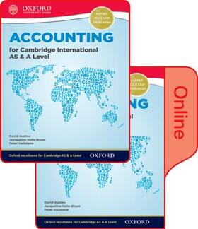 Austen / Halls-Bryan / Hailstone | Accounting for Cambridge International AS & A Level | Medienkombination | 978-0-19-837992-8 | sack.de