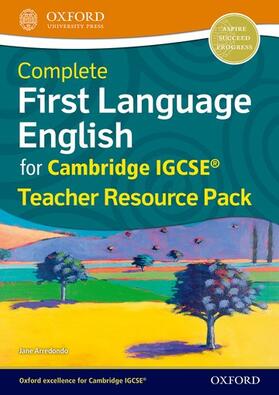 Garner / Arredondo |  Complete First Language English for Cambridge IGCSE¿ Teacher Resource Pack | Buch |  Sack Fachmedien