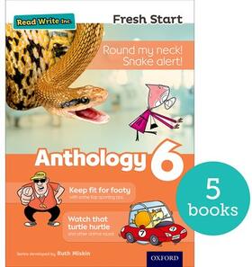 Miskin / Munton / Pursglove |  Read Write Inc. Fresh Start: Anthology 6 - Pack of 5 | Buch |  Sack Fachmedien