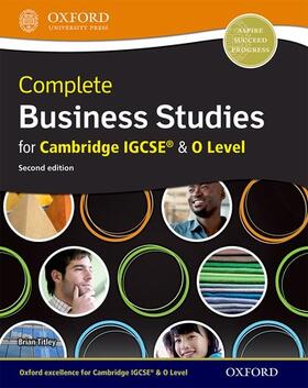 Titley |  Complete Business Studies for Cambridge IGCSE and O Level | Buch |  Sack Fachmedien