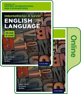 Goddard / Rana / Clayton | OxfordAQA International A-level English Language (9670) | Medienkombination | 978-0-19-841197-0 | sack.de