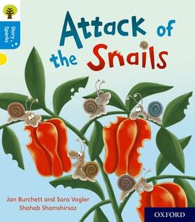 Burchett / Vogler |  Oxford Reading Tree Story Sparks: Oxford Level 3: Attack of the Snails | Buch |  Sack Fachmedien