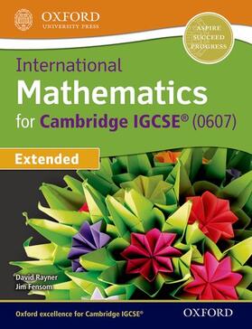 Rayner / Fensom |  International Maths for Cambridge IGCSE Extended | Buch |  Sack Fachmedien