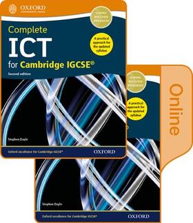 Doyle |  Complete ICT for Cambridge IGCSE Print and online student book pack | Buch |  Sack Fachmedien