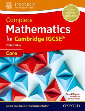 Rayner / Bettison / Taylor |  Complete Mathematics for Cambridge IGCSE® Student Book (Core) | Buch |  Sack Fachmedien