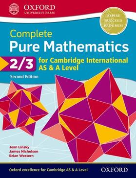 Western / Linsky / Nicholson |  Complete Pure Mathematics 2 & 3 for Cambridge International AS & A Level | Buch |  Sack Fachmedien