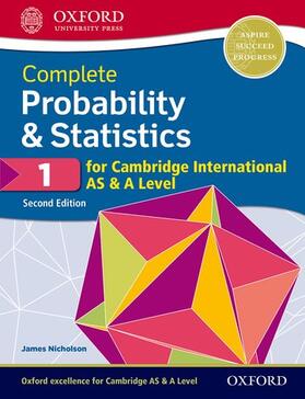 Nicholson |  Complete Probability & Statistics 1 for Cambridge International AS & A Level | Buch |  Sack Fachmedien