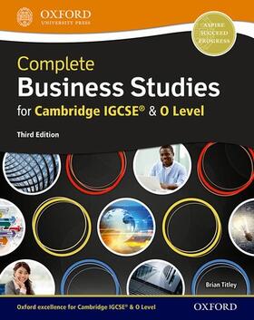 Titley / Dolan |  Complete Business Studies for Cambridge IGCSE® and O Level | Buch |  Sack Fachmedien