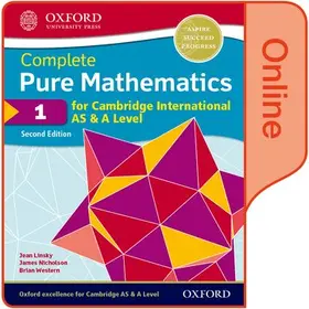 Linsky / Western / Nicholson |  Pure Mathematics 1 for Cambridge International AS & A Level | Sonstiges |  Sack Fachmedien