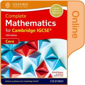 Rayner / Bettison / Taylor |  Complete Mathematics for Cambridge IGCSE¿ Student Book (Core) | Sonstiges |  Sack Fachmedien