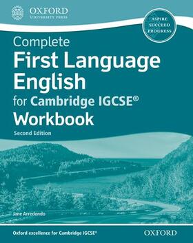 Arredondo |  Complete First Language English for Cambridge IGCSE® Workbook | Buch |  Sack Fachmedien