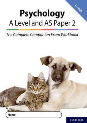 Compton / McIlveen |  The Complete Companions for AQA Fourth Edition: 16-18: AQA Psychology A Level: Year 1 and AS Paper 2 Exam Workbook | Buch |  Sack Fachmedien